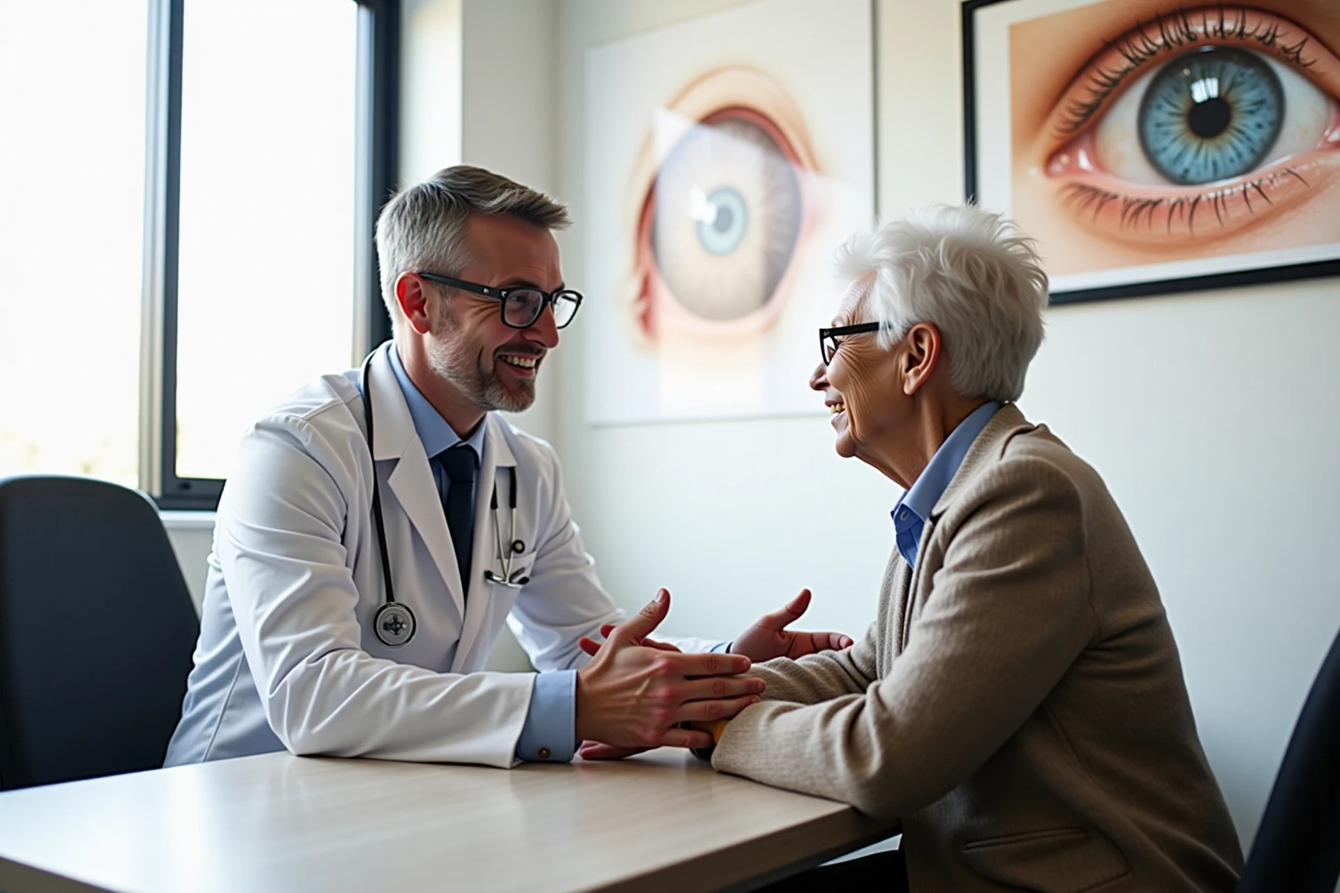 Konsultacja okulistyczna dotyczaca rodzajow soczewek wewnatrzgalkowych